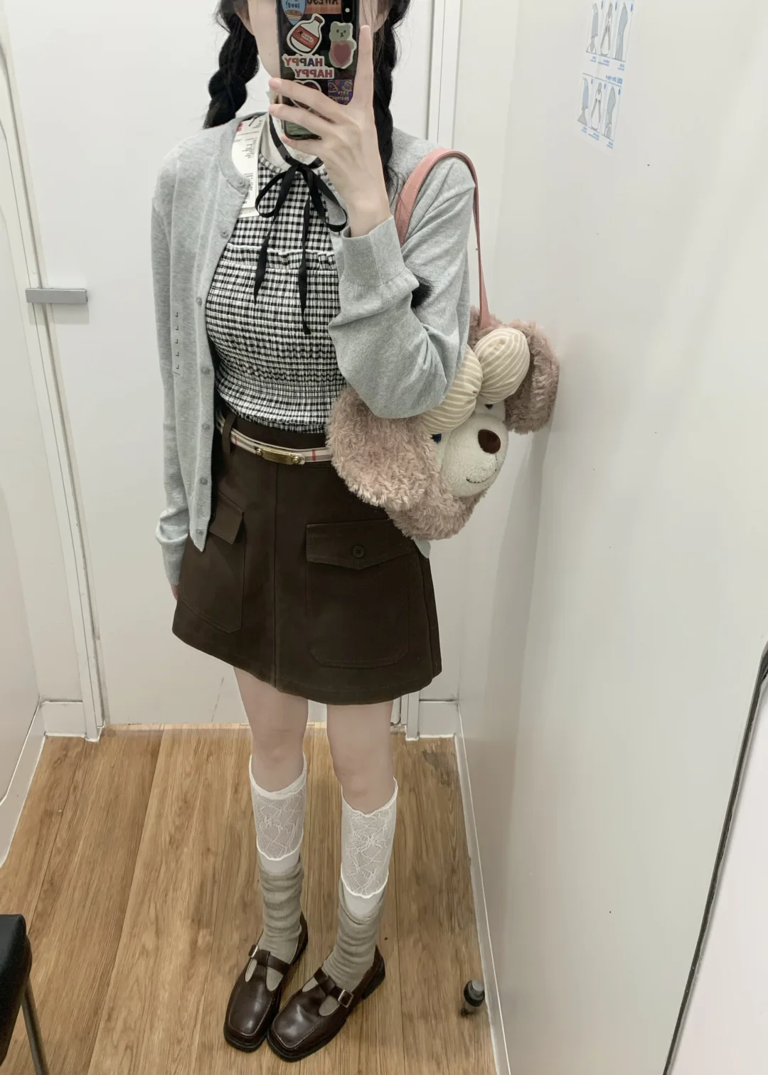 优衣库CB联名智性穿搭!!!📓2套学院千金感好可爱~