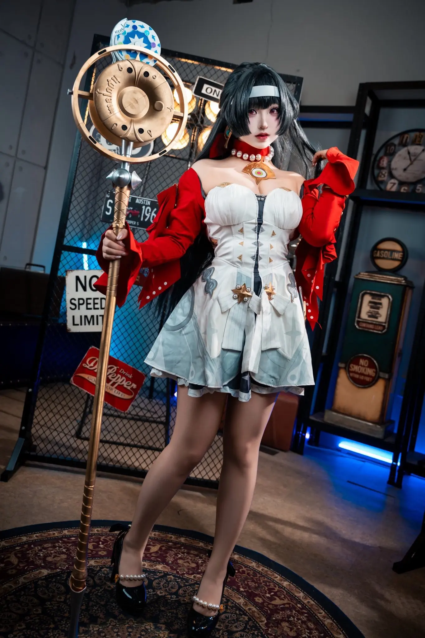 伽拉泰亚cosplay 崩坏角色cos 星铁角色cos挑战 丽塔cos...