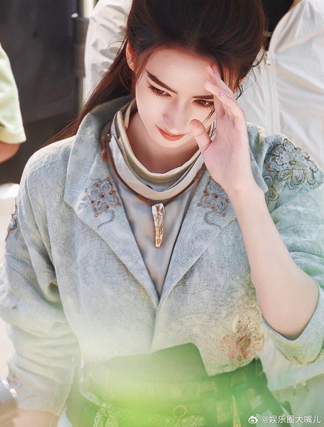 领衔主演李宛妲看到李宛妲的定妆照瞬间理解什么叫女娲毕设，这张浓颜脸既能美得惊心