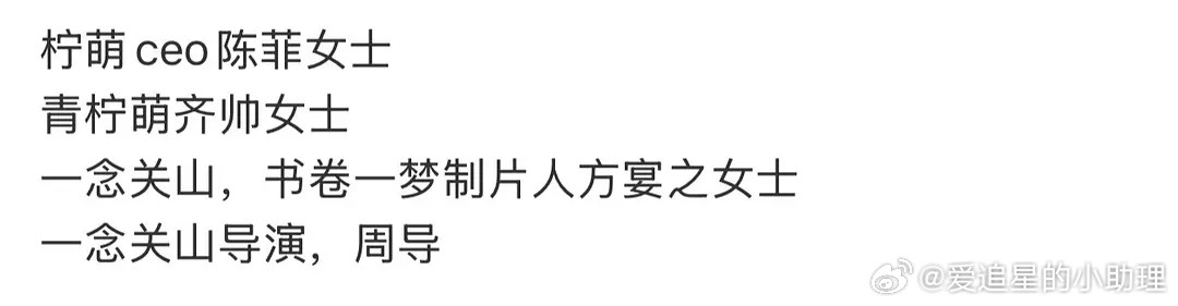 柠檬CEO、制片人、导演都去刘宇宁演唱会了，排面如何？​​​
