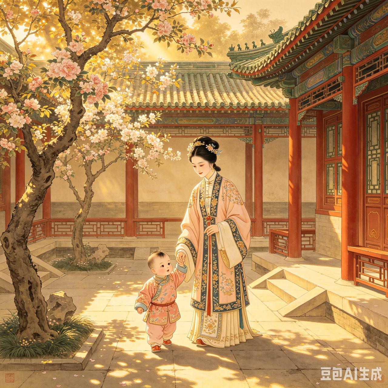 清朝一官员病重卧床，三岁孙子却突然对母亲说：爷爷穿好衣服，坐轿子走了！家人没当回