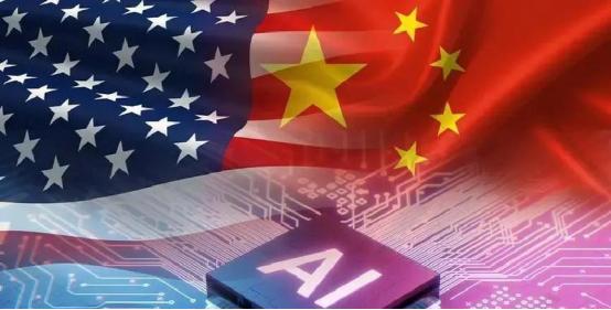 彭博社前几天发了一组数据图表，硅谷那边看完估计睡不着了。 美国在人工智能竞赛