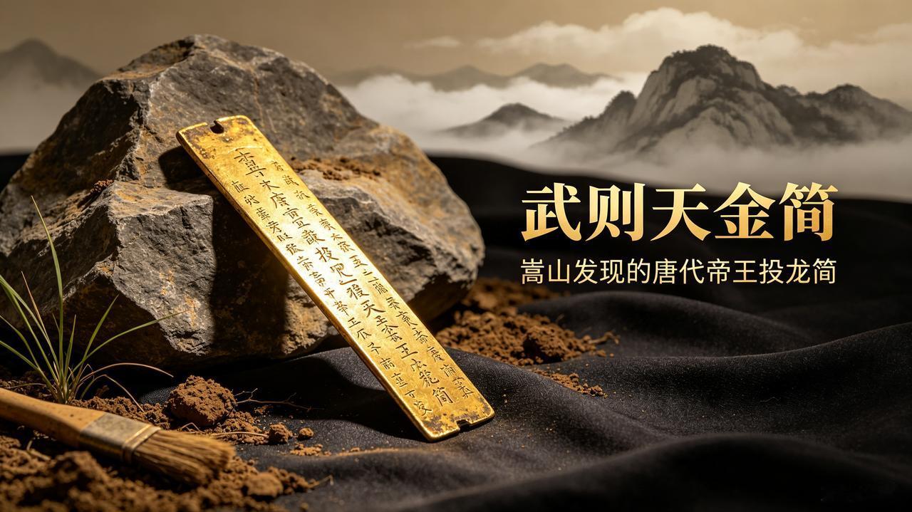 古人认为，投简于山林，可以向天地神明祈福消罪。武则天晚年，派人把这枚金简投到嵩山