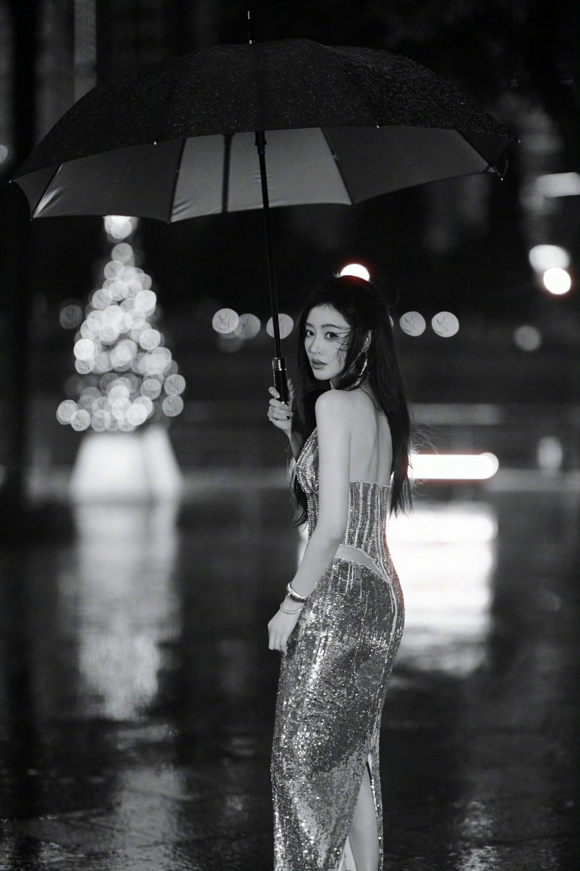 啊啊啊好有故事感的一组！！！张天爱长发限时返场