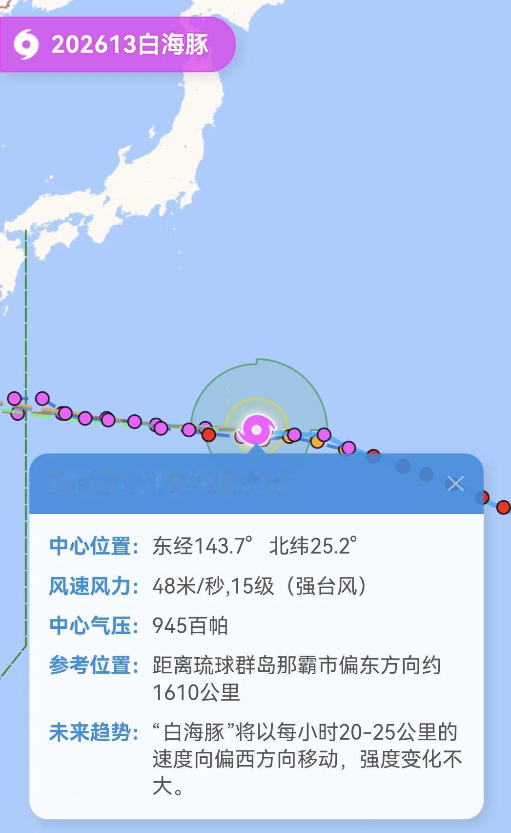 关于13号台风白海豚的一个好消息，根据各机构最新预报，台风很大可能不会在周末登陆