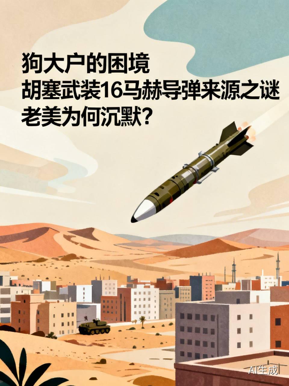 感觉狗大户真是大冤种，貌似被多方合伙做局了。胡塞武装那16马赫的导弹从哪儿来