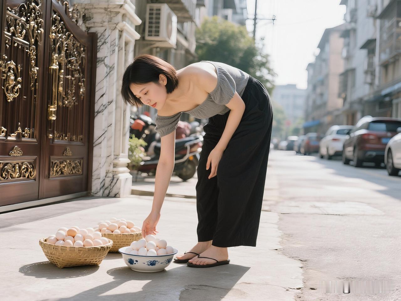 别小看卖鸡蛋、收破烂的，他们挣钱比你我都多！半年不在家，电动车胎瘪了，电池充