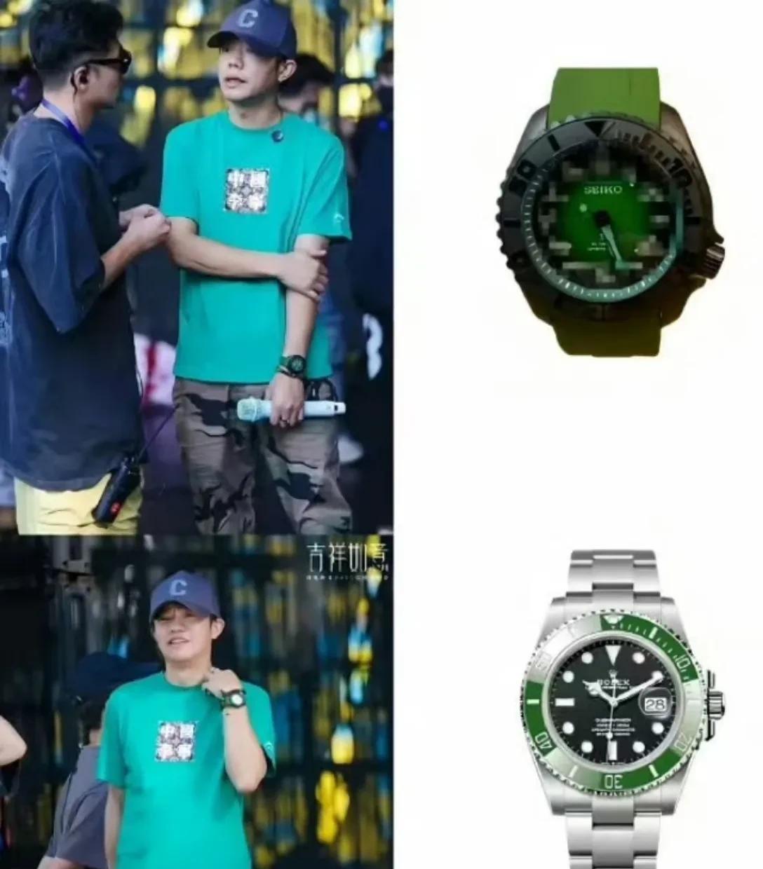 曾毅戴了块手表引发了网友热议。他关键是手表的表盘上不是数字，而是一男一女的造型