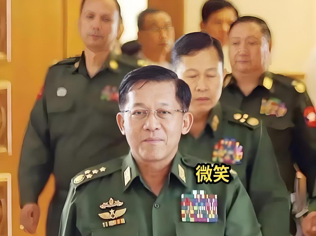 敏大将终于等到了解除部分制裁！美国财政部在七月下旬，宣布解除对缅甸军政府的数名盟