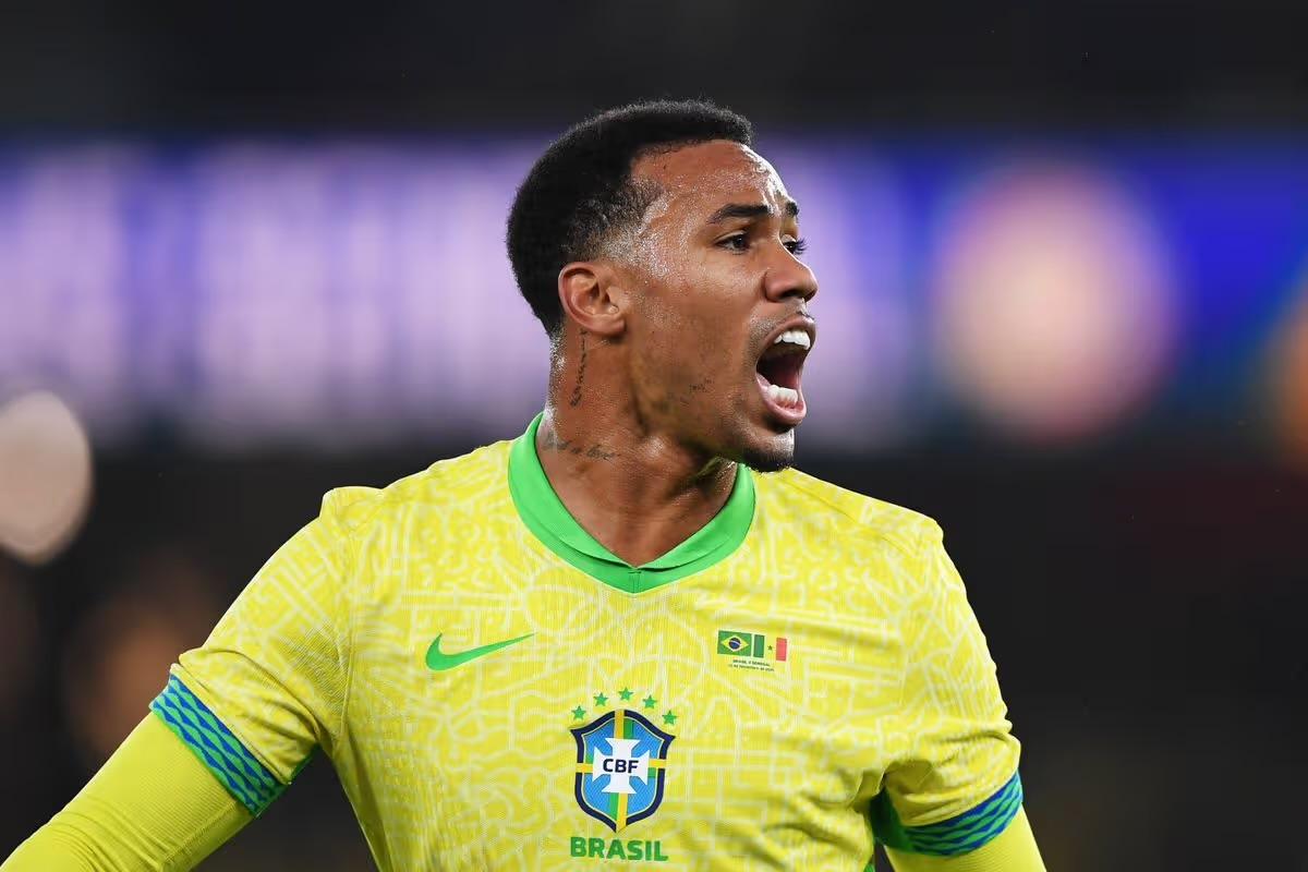 【加布里埃尔退出巴西队】巴西国家队发文，阿森纳后卫加布里埃尔·马加良斯将缺席对阵