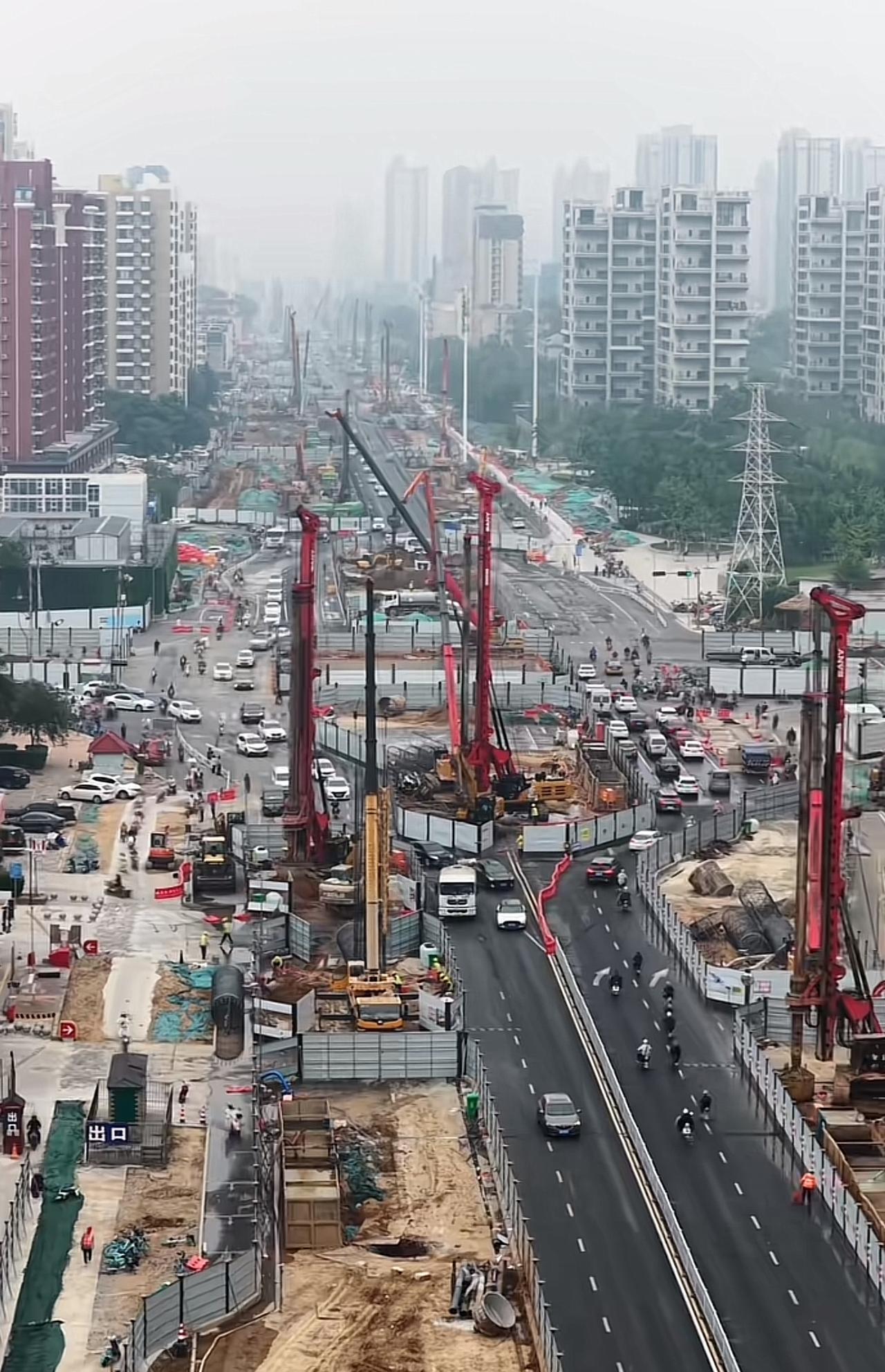 大基建下的石家庄和平东路半年时间感受蝶变和平路石家庄速度[赞][赞]