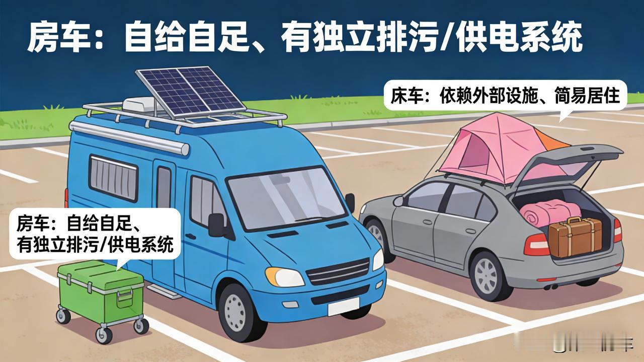 房车这玩意，大的能向下兼顾，但你千万别指望小的能向上兼顾，这句话是重点！你真开