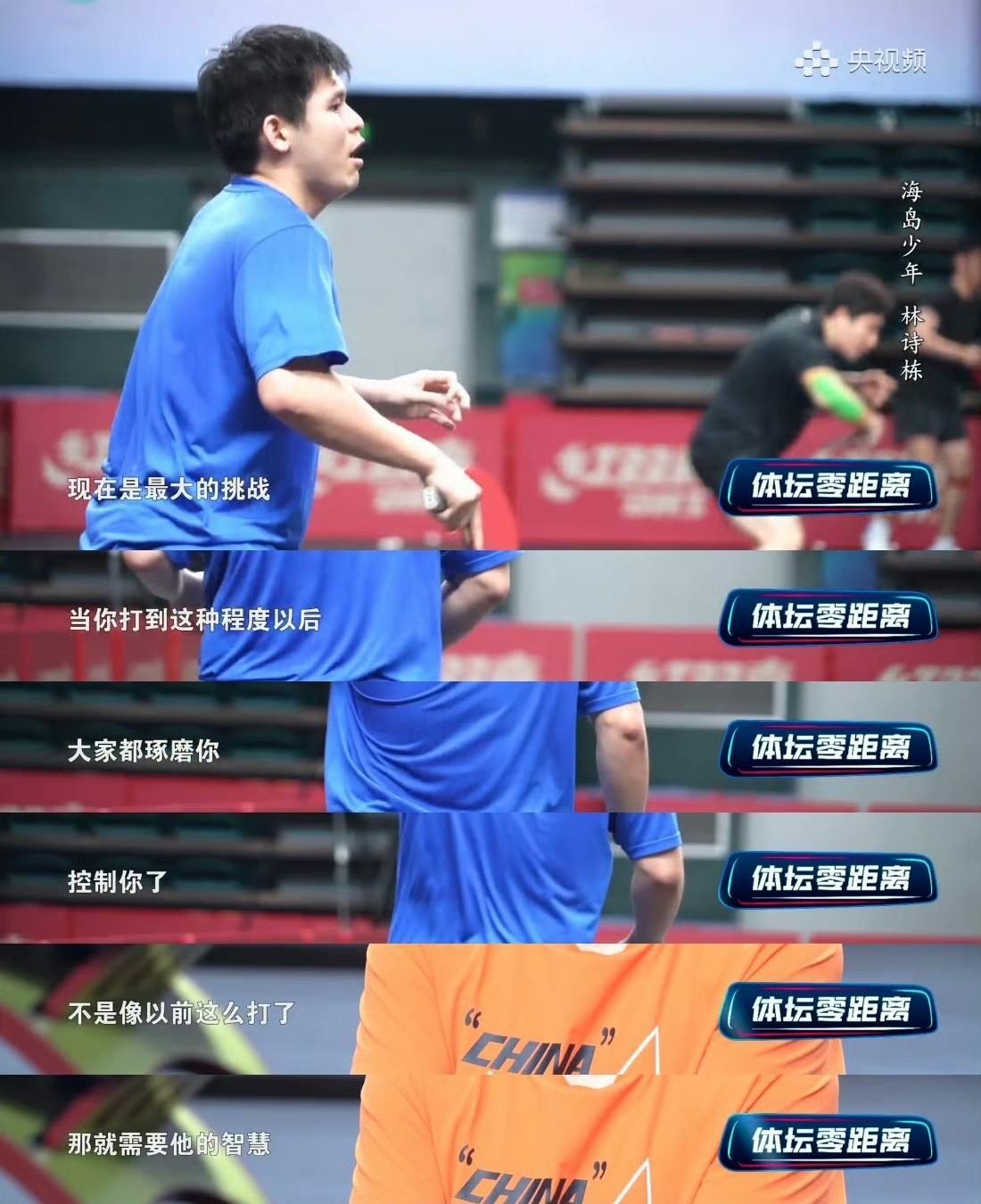 陈振江：小石头，我们是时候长出脑子了[墨镜]四年以前，林诗栋的主管教练陈振江