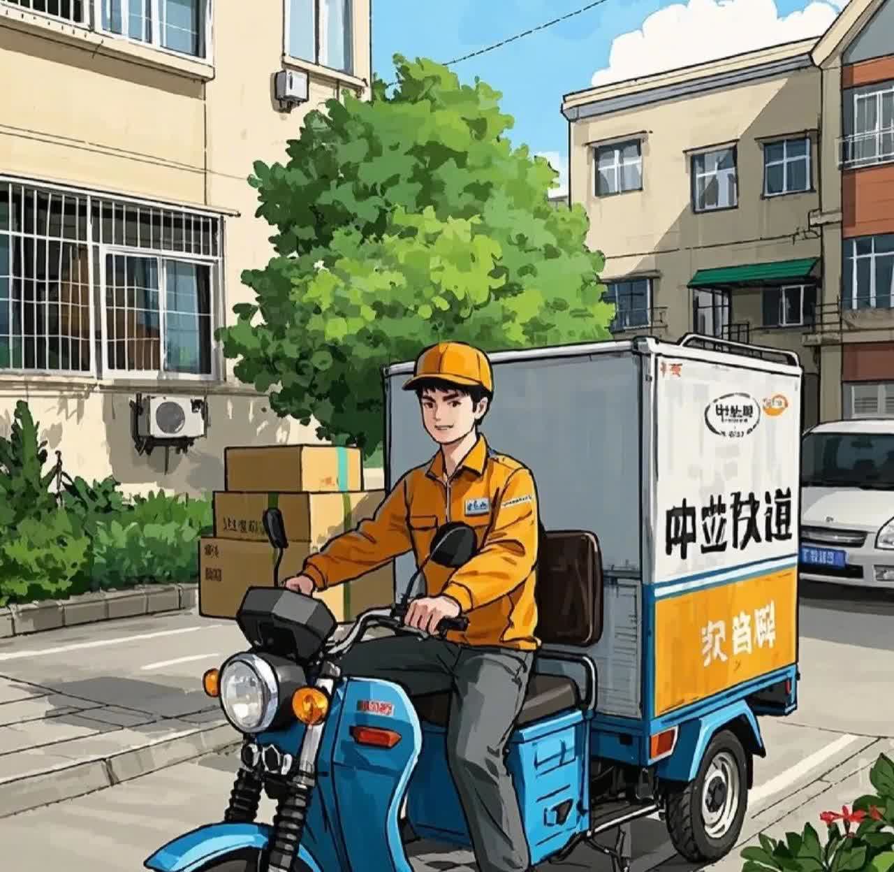 “周扒皮现世！”河南郑州，男子跑了3个月的快递，每个月工资3000多元，他想着三