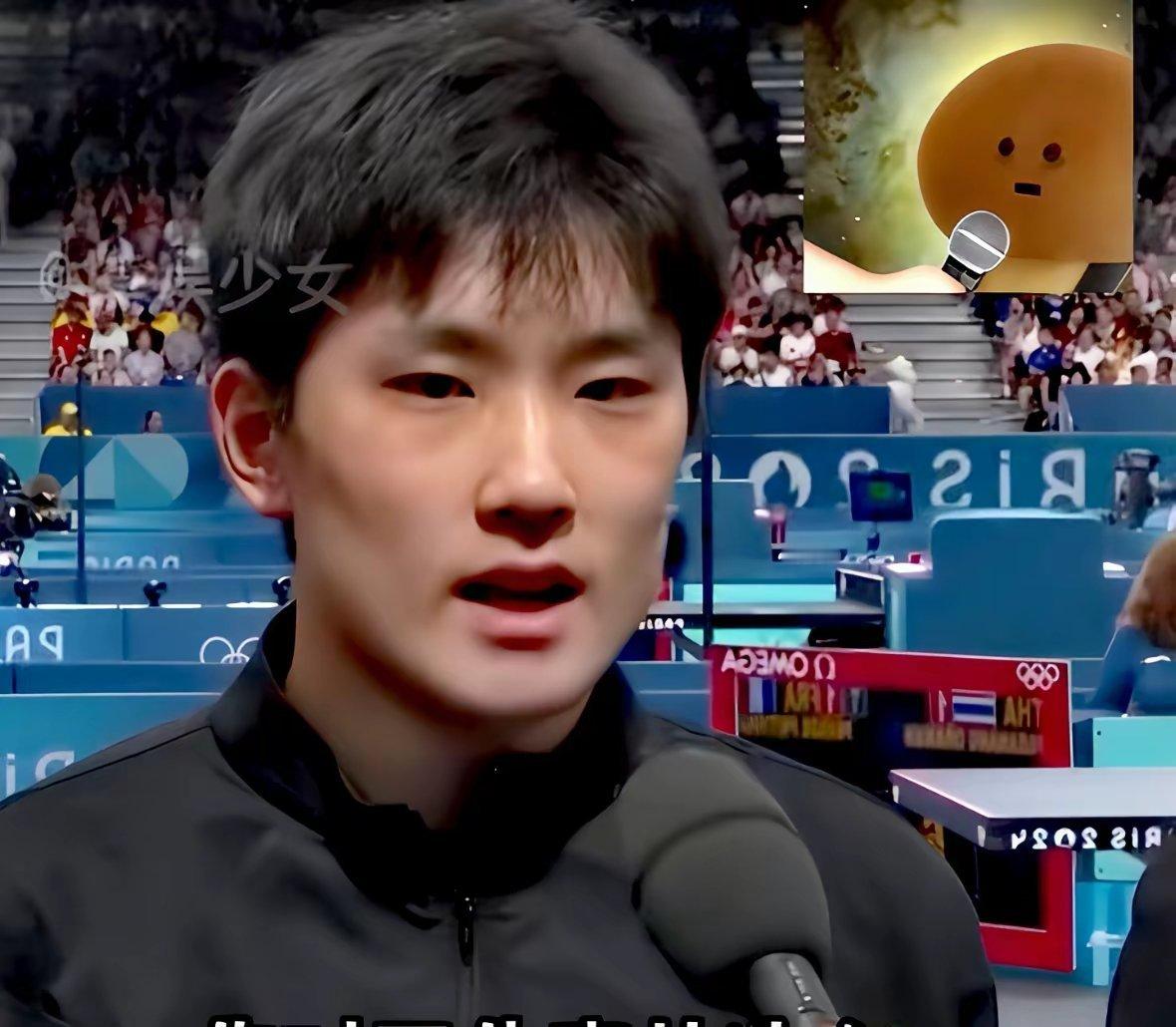 张本智和还有“中国心”吗？打完混团世界杯比赛，张本智和接受日媒采访，他那一口流利