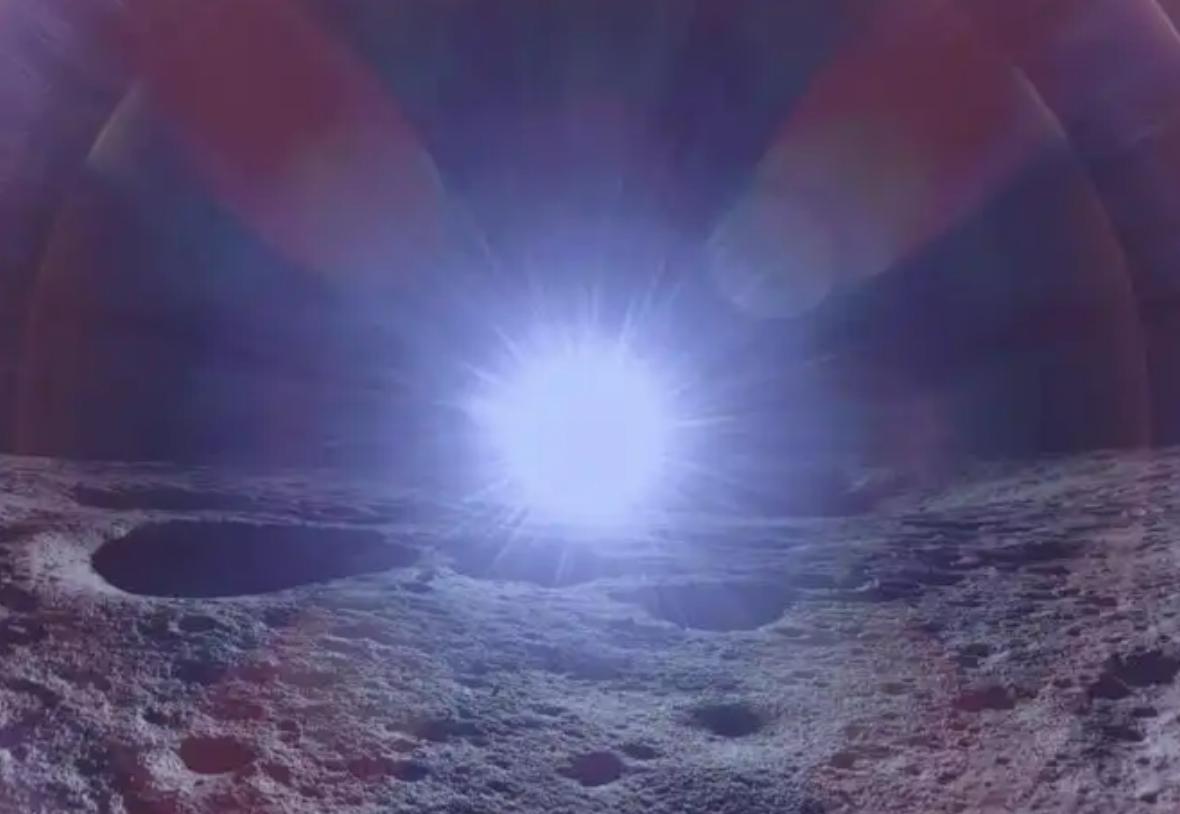🌌月球“体温”测不准？“蓝色幽灵”颠覆百年认知！以前科学家觉得月球是个“偏