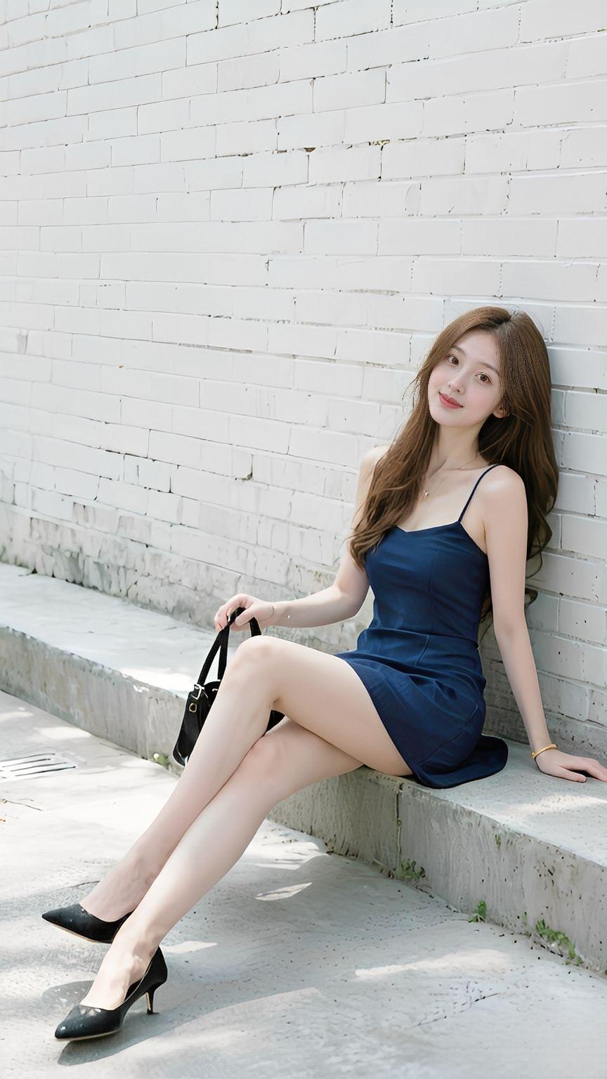 时尚穿搭仙女裙气质穿搭甜妹统治世界🎀街拍穿搭