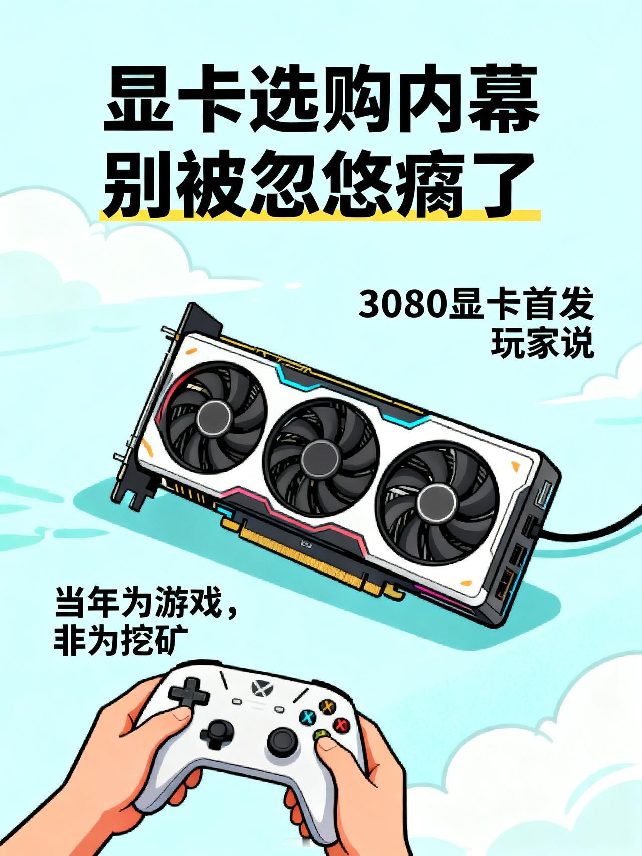 3080显卡的三年考级压力测试，其实是玩家的正常使用藏在显卡圈没人敢说的选购内