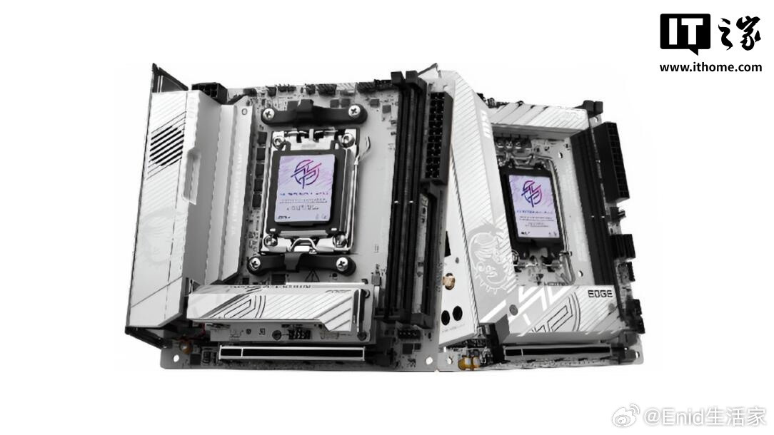 微星MPGX870IEDGETIWiFi主板亮相：双雷电4接口，