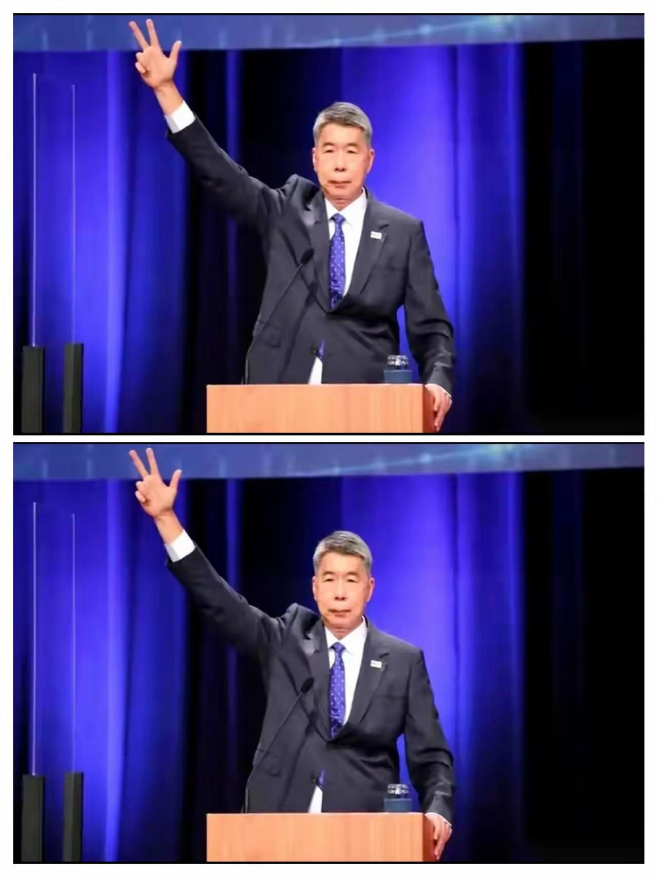 说白了，张亚中这哪是选举。这分明是人生的最后一场毕业典礼，他一个人站在台上，进