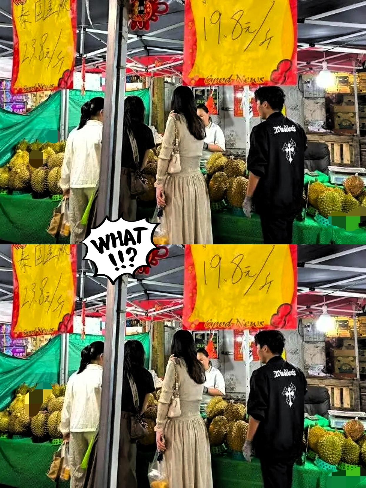 “狗眼看人低”女孩到水果店去买榴莲，老板说156元。女孩就说150