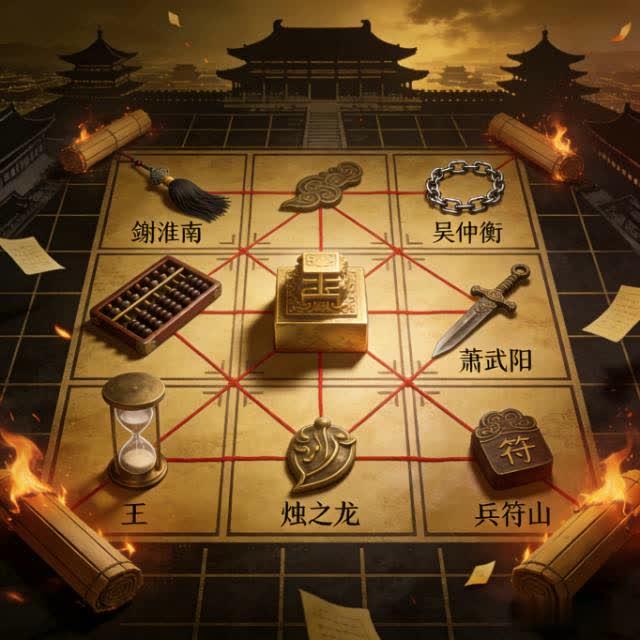 长安智商天花板TOP9：最聪明的从不是谢淮安，藏在牢里的他才是终局棋手追《