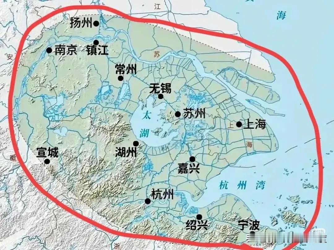 上有天堂，下有苏杭，这里才是真正的膏腴之地，从五代十国开始，这里就是全国的钱袋子