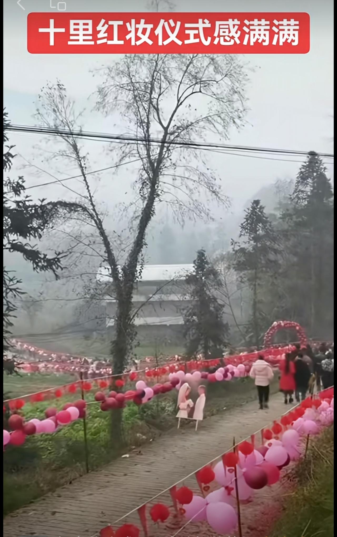 农村结婚十里红妆仪式感满满,一人结婚全村人帮忙,喜庆而热闹!农村婚礼十里红妆