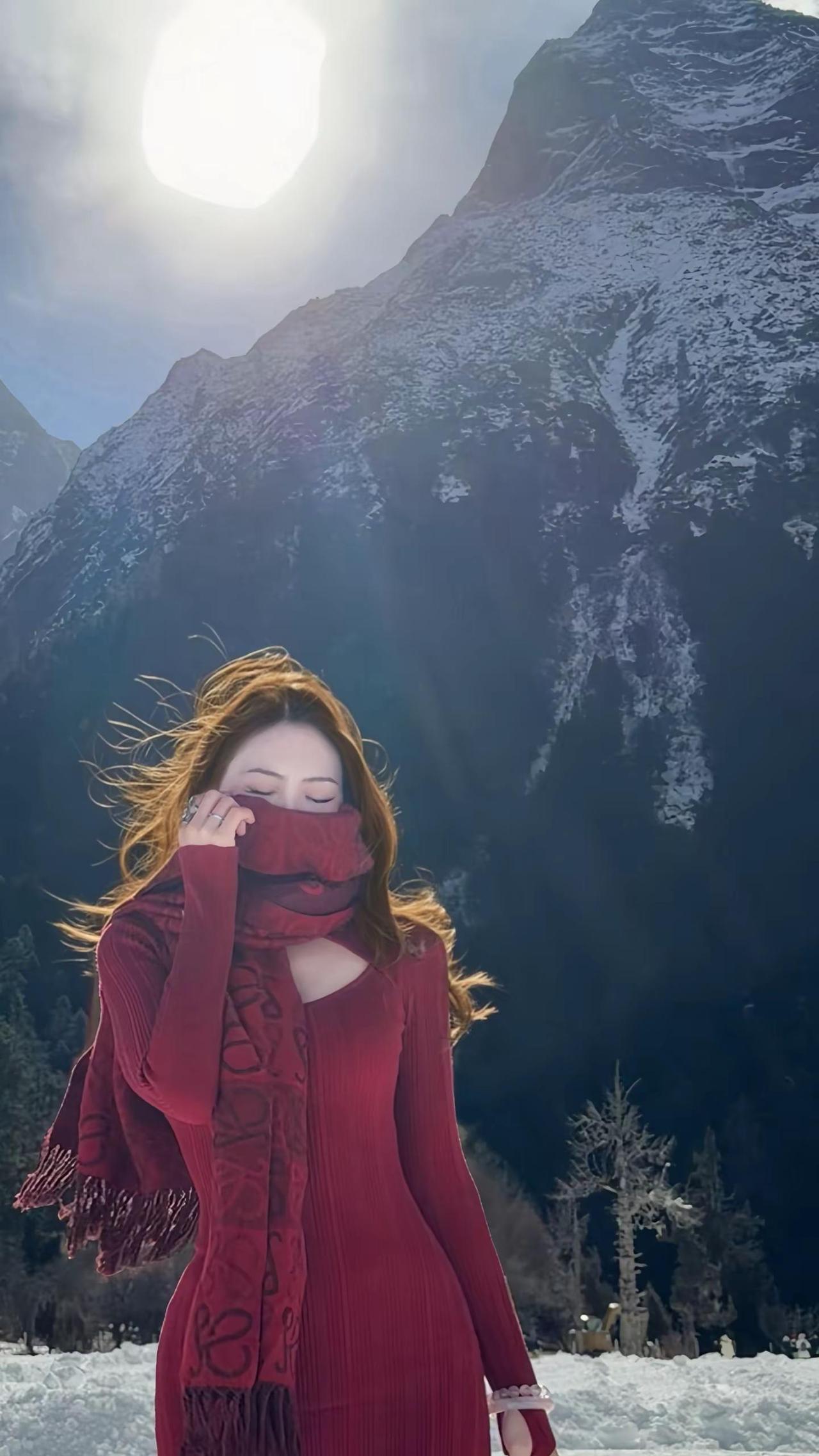 🏔️❄️冬日毕棚沟❄️🏔️毕棚沟真不愧是川西小瑞士🇨🇭雪山🏔旅游大