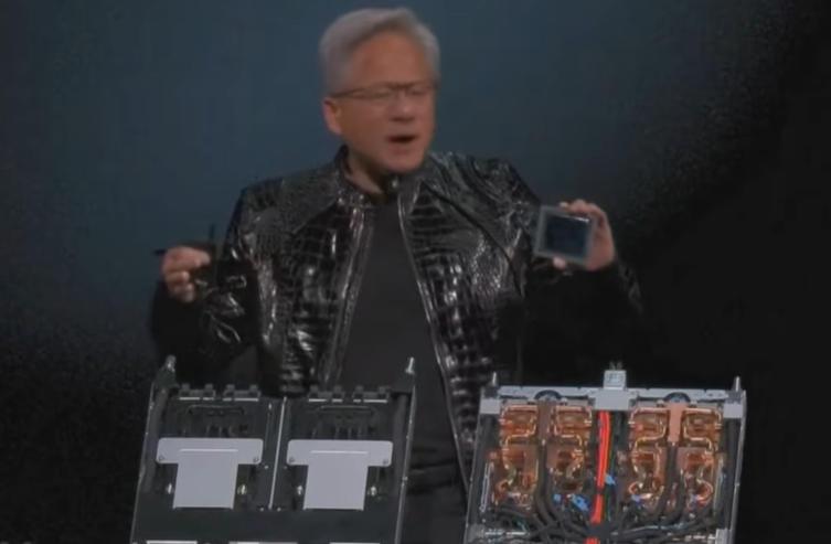 黄仁勋又提中国了。这位英伟达的老板最近在拉斯维加斯的电子展上，发布了一个叫Rub