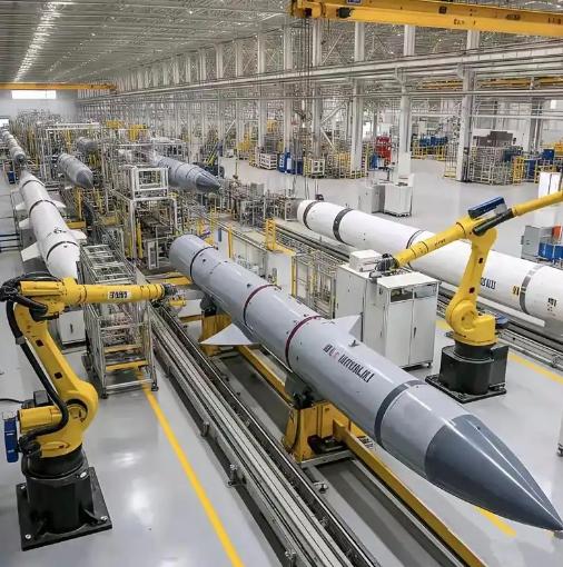 伤害性很大，侮辱性更强。中国罕见地公开了PL-15导弹的全自动生产线，号称一天的