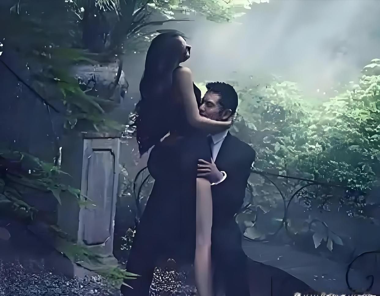 黄晓明和杨颖当时的结婚照​​​