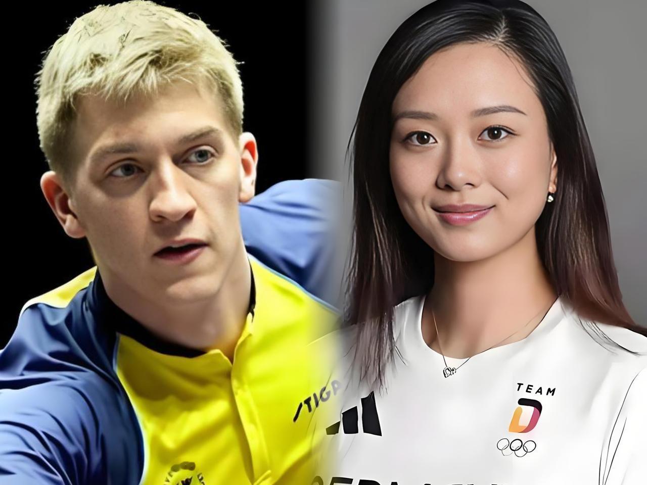 幸福的黄白配！嫁给白人的五位华裔乒乓名将万远，德国籍华裔女球员，现役德国女乒