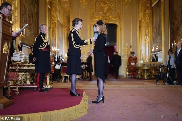 2026年1月13日。安妮公主殿下（长公主）代表查尔斯三世国王陛下在温莎城堡举行