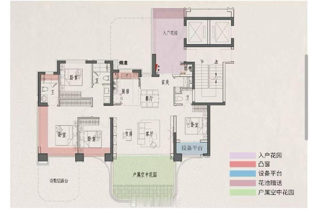 各位风水大师……这户型有啥硬伤吗？
