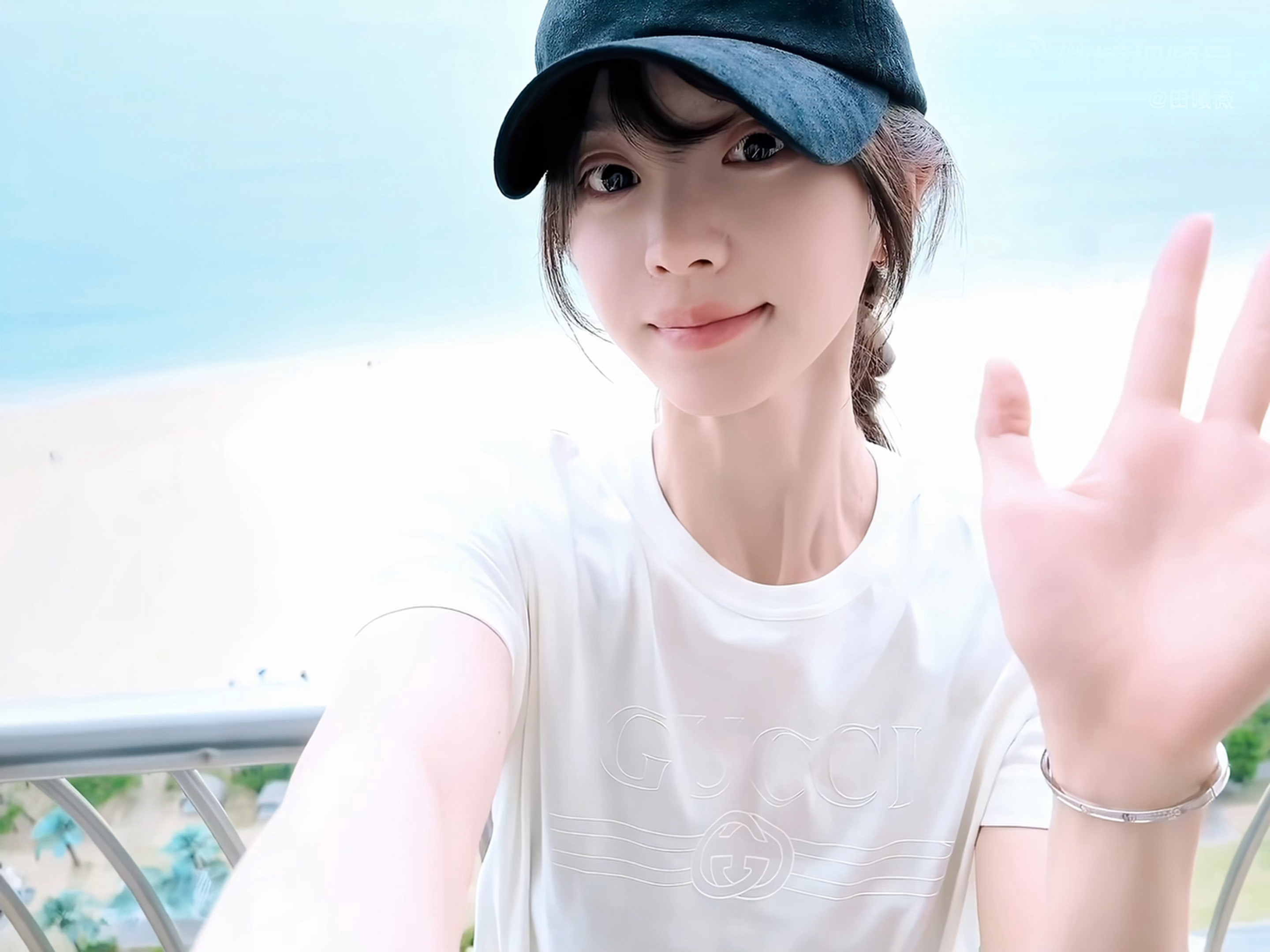 田曦薇宝宝你真的太萌了(^з^)-☆