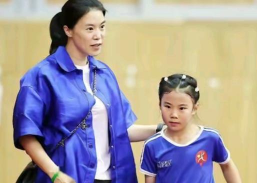王楠女儿郭依嘉(小名笑笑)在2026年6月全国少儿乒乓球锦标赛预赛(上海站)