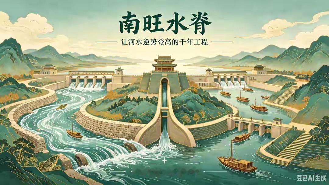 济宁南旺水脊，藏着京杭大运河最逆天的千年奇迹。作为整条运河的海拔制高点，古人不靠