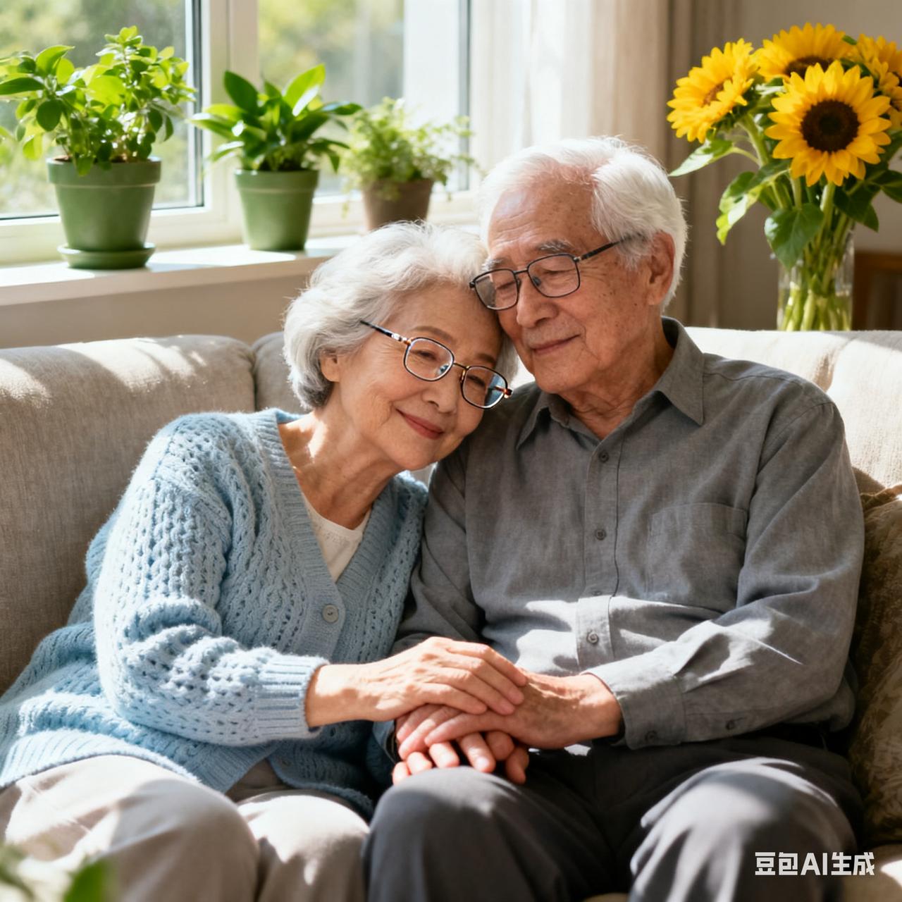 中午买牛肉，看见一个大姐。74岁，挺拔的腰板，乌黑的头发。她看上去最多60岁左右
