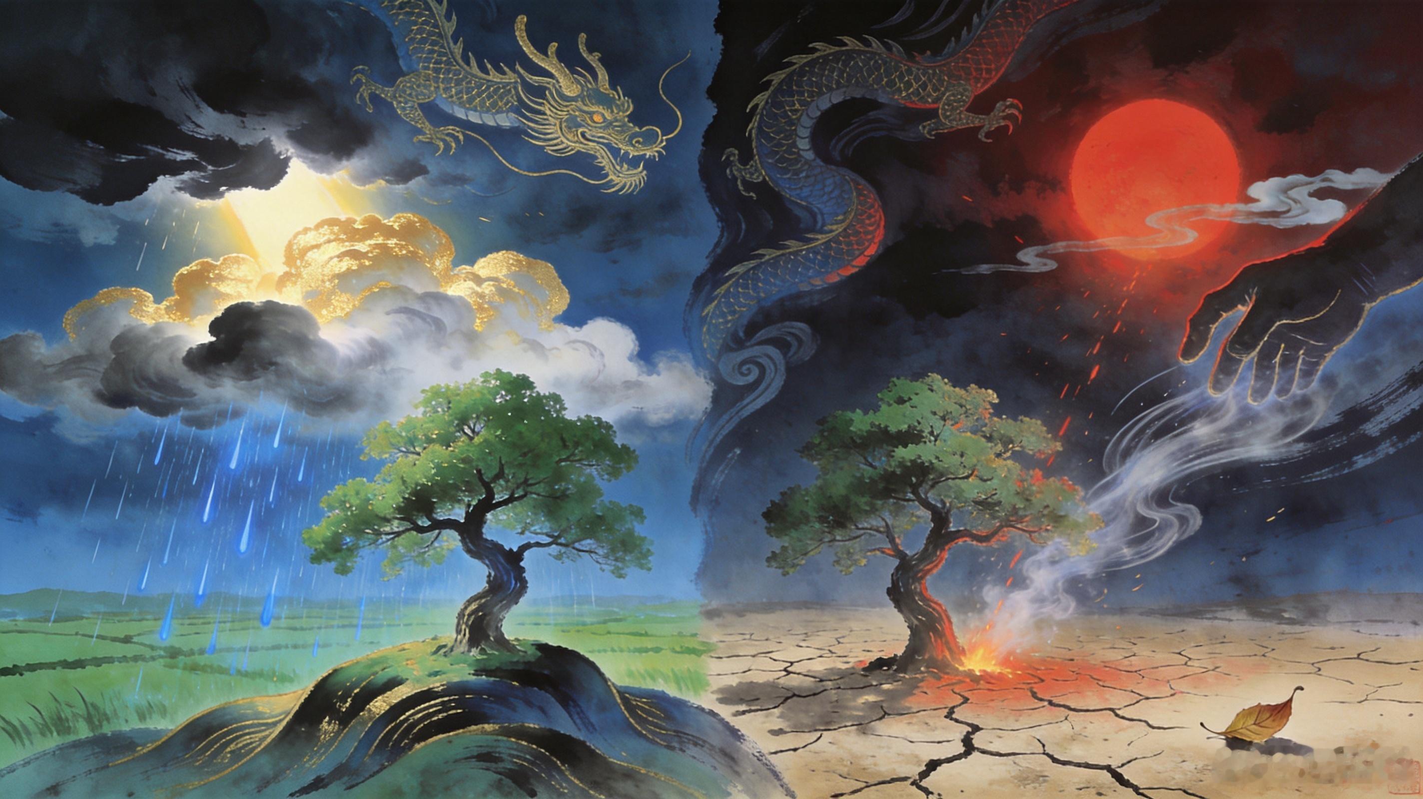 南京信息工程大学刚发了个研究，结论挺有意思。同样是往地上种绿植，中国和印度得到的