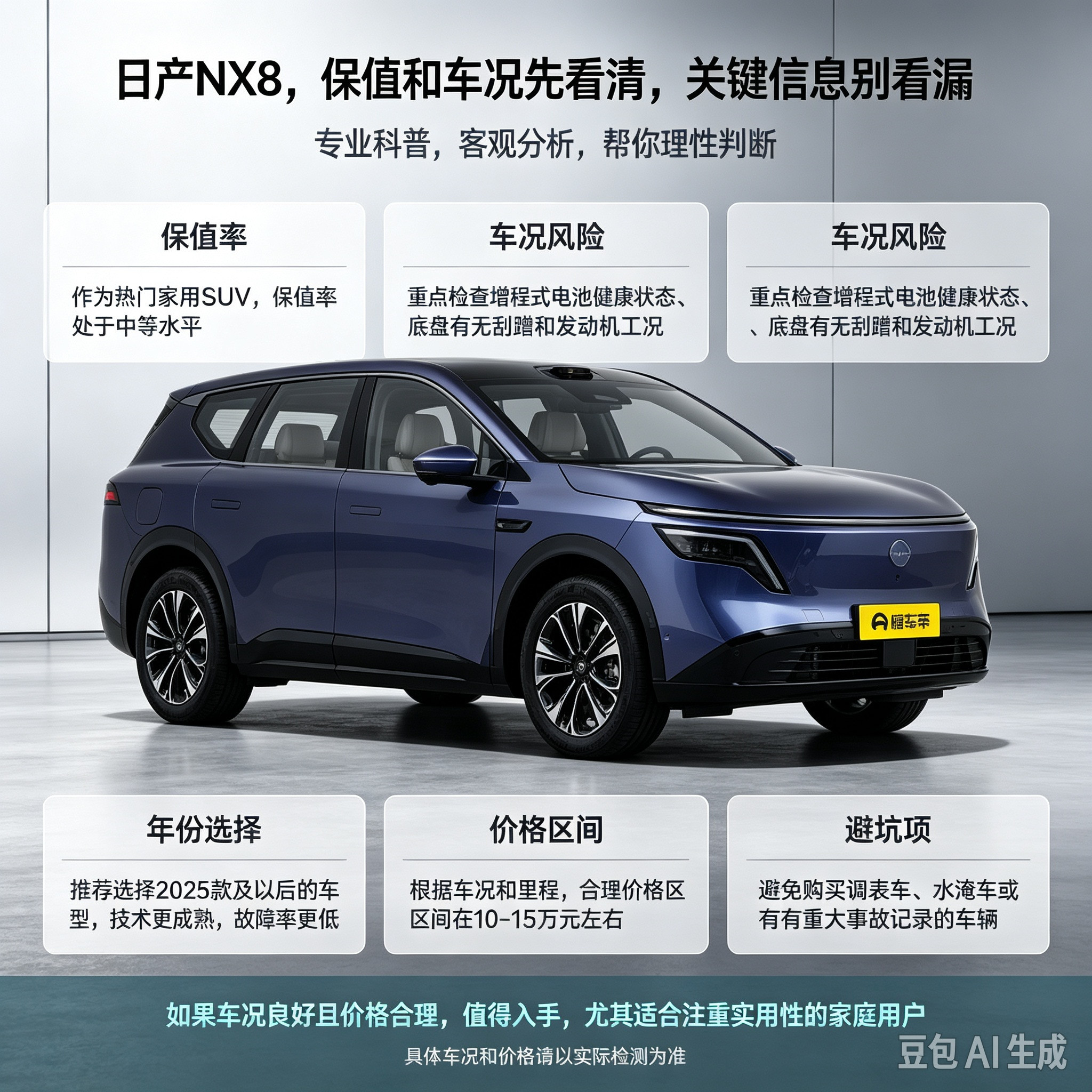 日产NX8，保值和车况先看清