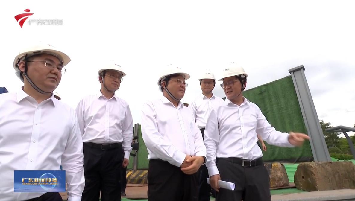 7月22日，广东省领导在广州市天河区、海珠区，专题调研重大项目建设情况。先后