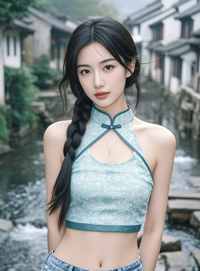 在江南的清晨醒来，连溪水都带着甜意