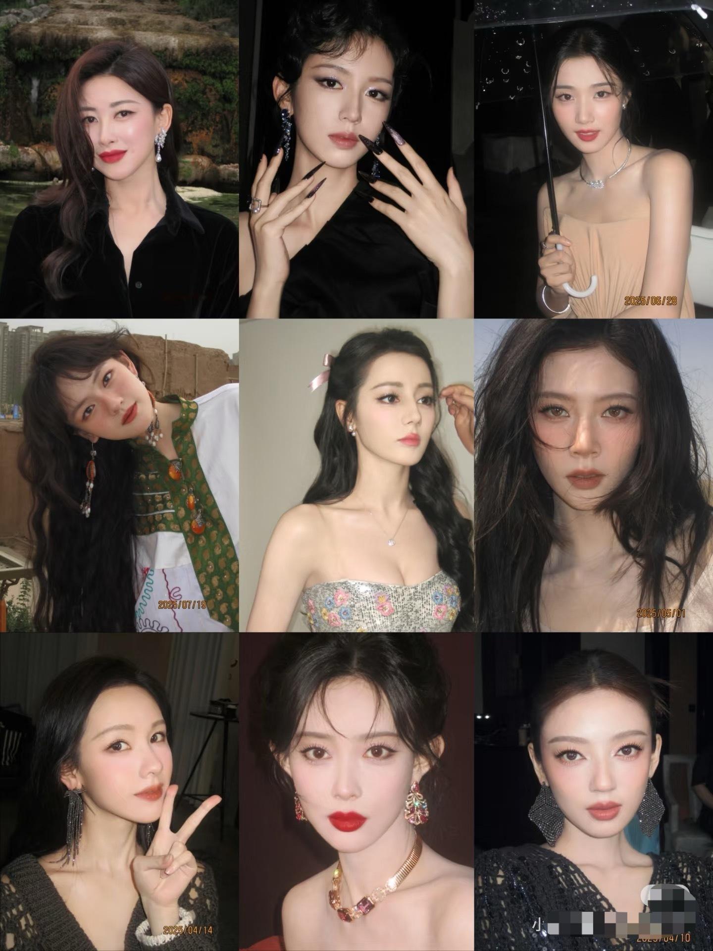 来欣赏下内娱御用化妆师王亚飞的杰作​​​