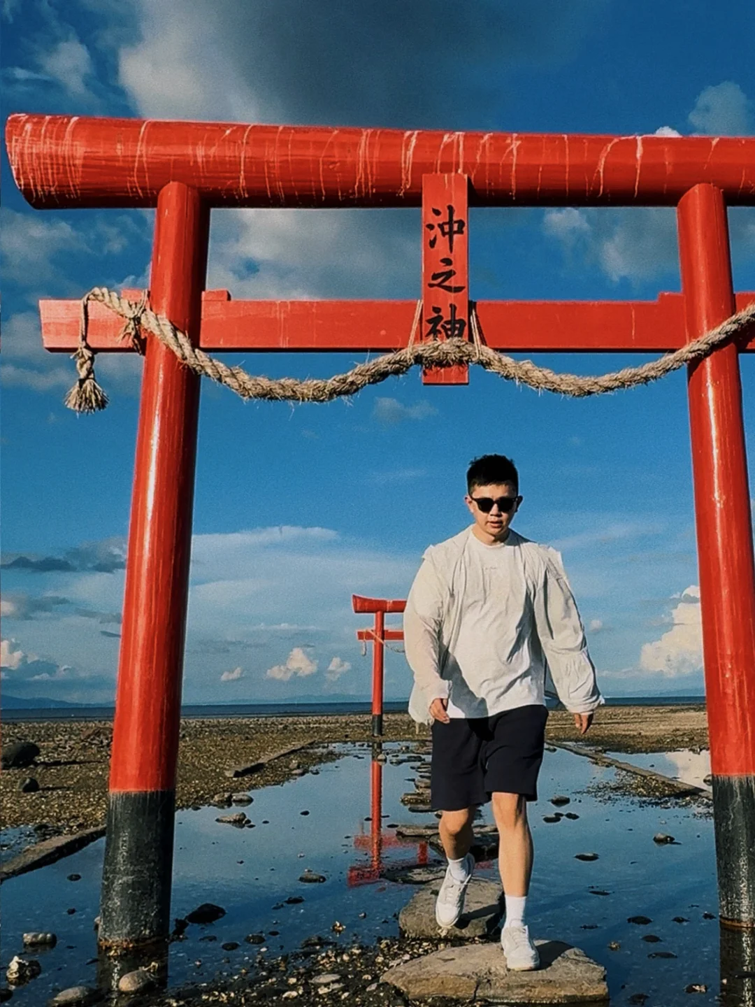 佐贺｜没看到涨潮的大鱼神社·海中鸟居⛩️