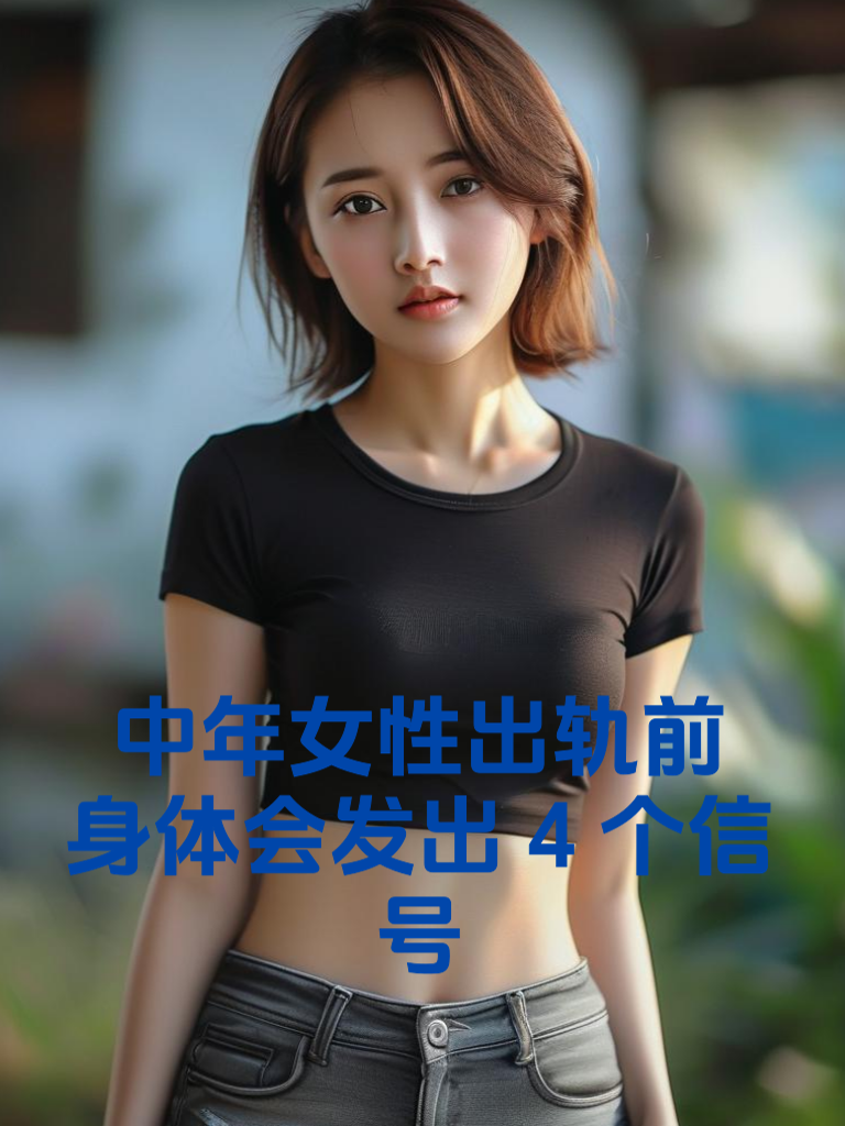 中年女性出轨前，身体会发出4个信号