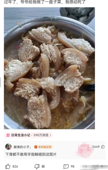 爷爷给我做了一盘子菜