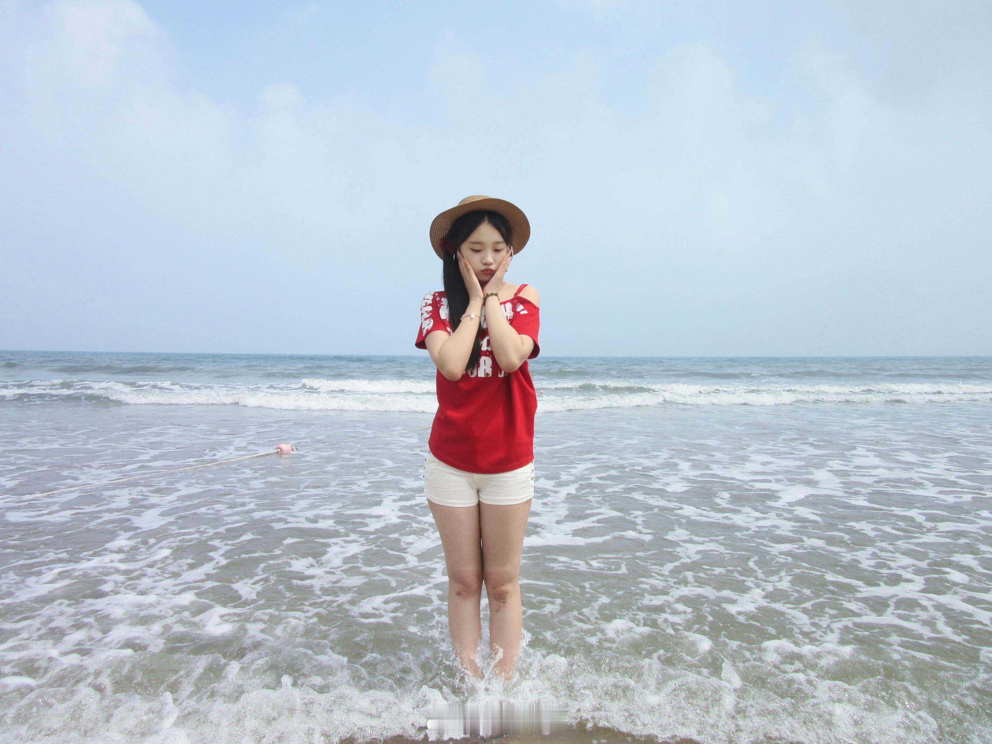在海边晒透的夏天