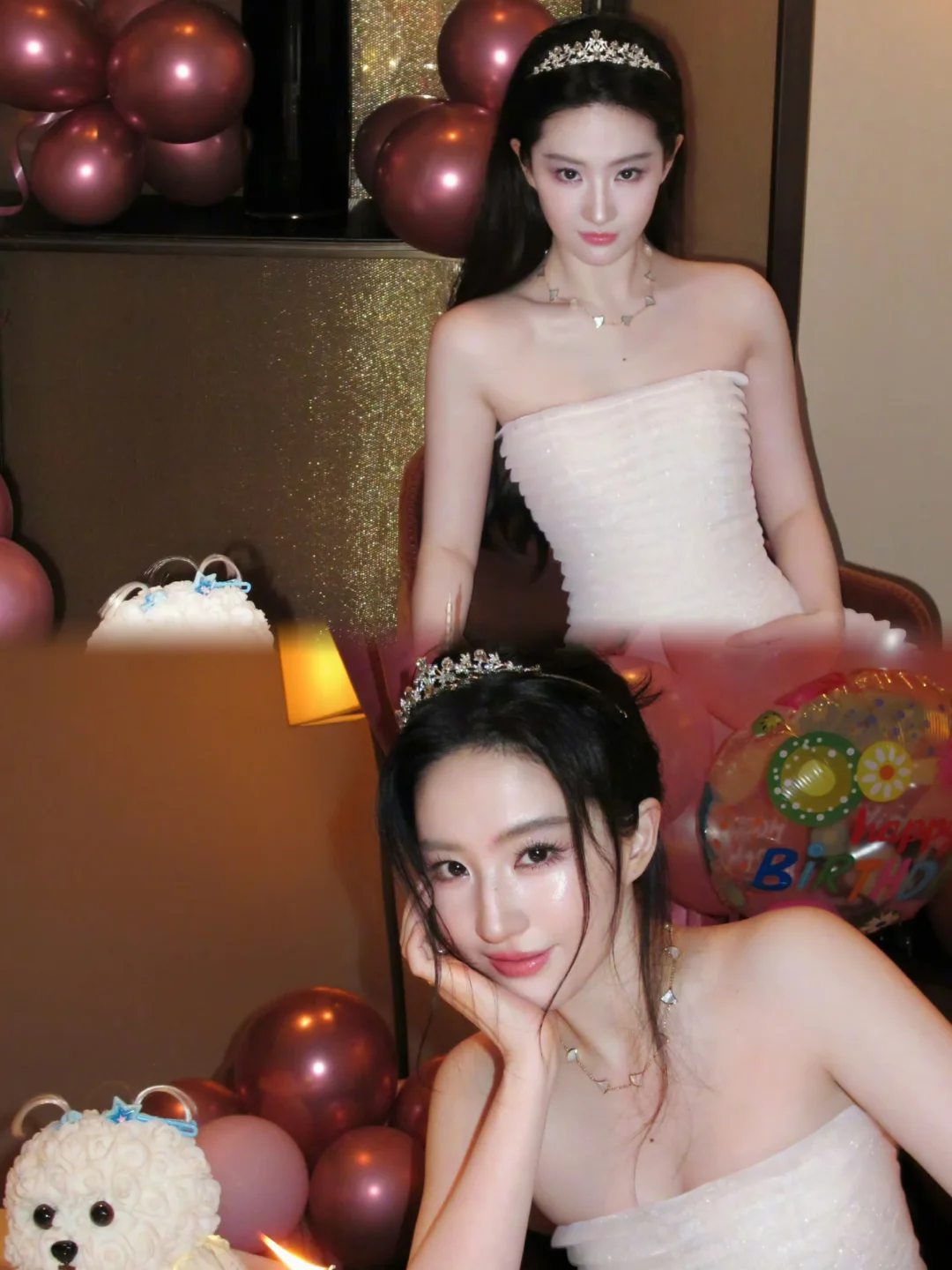 刘亦菲生日造型｜顶奢加持的公主氛围感👸