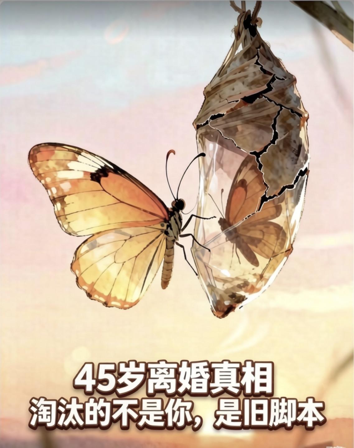 45岁离婚真相：淘汰的不是你，是旧脚本别被＂婚姻保质期＂绑架——45岁不